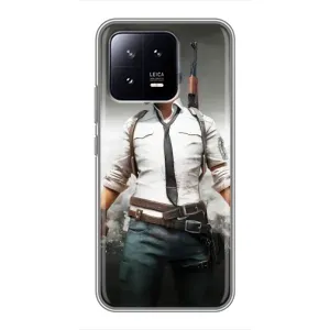 Чеjхол PUBG для Ксяомі 13 (AlphaPrint) (Пабг мен)