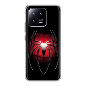 Чохол з людиною павуком для Xiaomi 13 - (AlphaPrint) (Паук марвел)