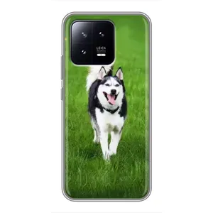 Чохол з Хаскі Xiaomi 13 - (AlphaPrint) (Радісний Хаскі)