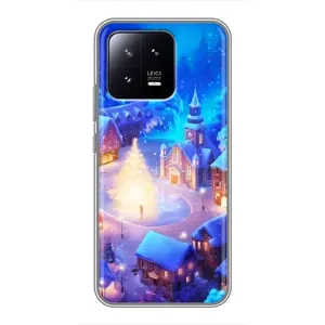 Рождественские Чехлы для Xiaomi 13 (VPrint) (Рождественский город)