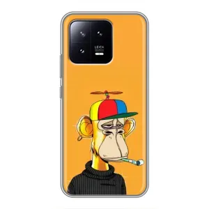 Чохли з Мавпами NFT для Xiaomi 13 (AlphaPrint) (Нудна мавпа NFT)