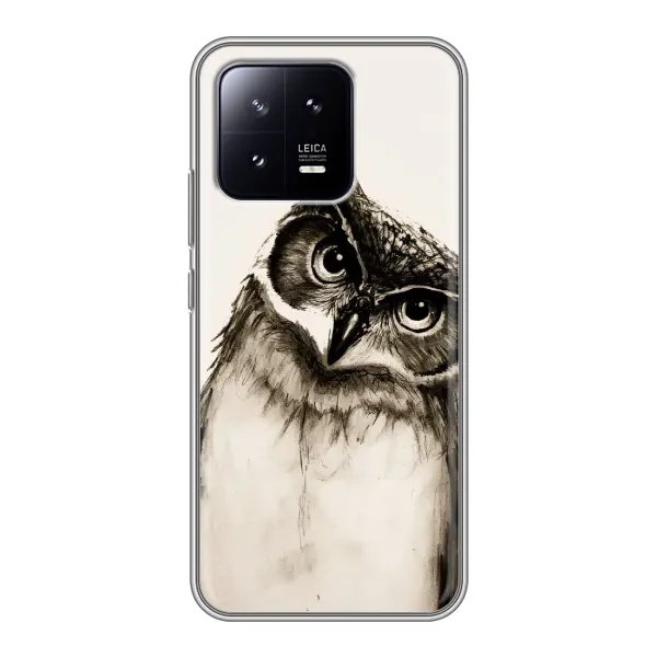 Чехол с принтом «Сова» для Xiaomi 13