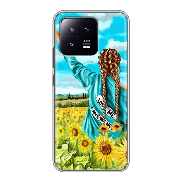 Чохол з принтом «Україночка» для Xiaomi 13 Чохол з принтом «Україночка» для Xiaomi 13