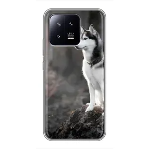 Чохол з Хаскі Xiaomi 13 - (AlphaPrint) (Вірний собака)