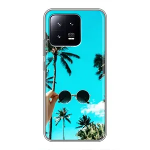 Силіконовий чохол з КАРТИНКАМИ літо для Xiaomi 13 (AlphaPrint) (Погляд літо)