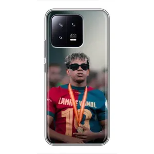 Чехол с футболистом Ламин Ямаль Xiaomi 13 (Ямаль Барса)