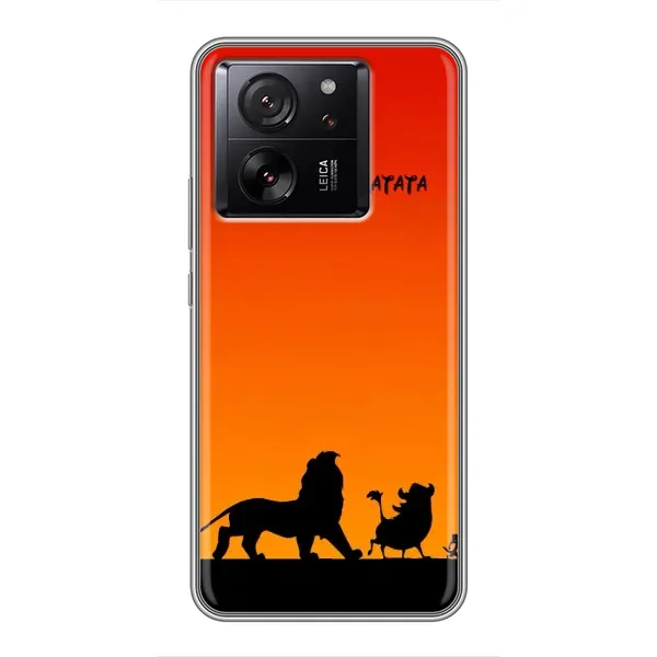 Чохол з принтом «Акуна Матата закат» для Xiaomi 13T Pro Чохол з принтом «Акуна Матата закат» для Xiaomi 13T Pro