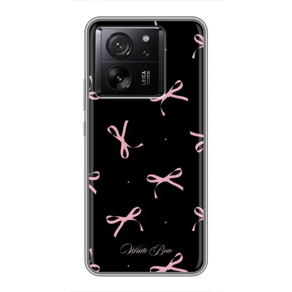 Чехол с принтом «Банты на черном» для Xiaomi 13T Pro