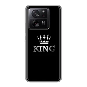 Чохол з Короною Ксяомі 13Т Про - (AlphaPrint) (KING)