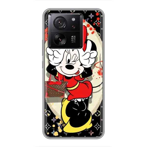 Чехол с принтом «Минни peace» для Xiaomi 13T Pro