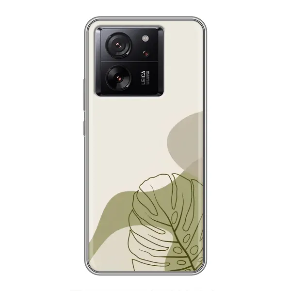 Чохол з принтом «Зелена монстера дизайн» для Xiaomi 13T Pro