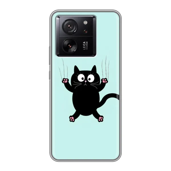 Чехол с принтом «Падающий кот» для Xiaomi 13T Pro
