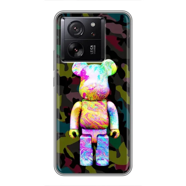 Чехол с принтом «Яркий Bearbrick» для Xiaomi 13T Pro Чехол с принтом «Яркий Bearbrick» для Xiaomi 13T Pro