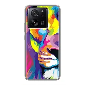 Чохол з картинкою ЛЕВ для Xiaomi 13T Pro (VPrint) (Яскравий Лев)