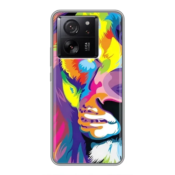 Чохол з принтом «Яскравий Лев» для Xiaomi 13T Pro