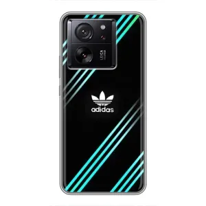 Чехлы Адидас для Xiaomi 13T (AlphaPrint) (Адидас с полосами)
