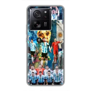 Чехлы Месси для Xiaomi 13T (AlphaPrint) (Аргентина Месси)