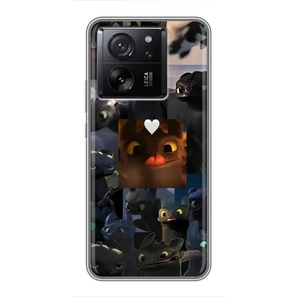 Чехол с принтом «Дракон коллаж» для Xiaomi 13T