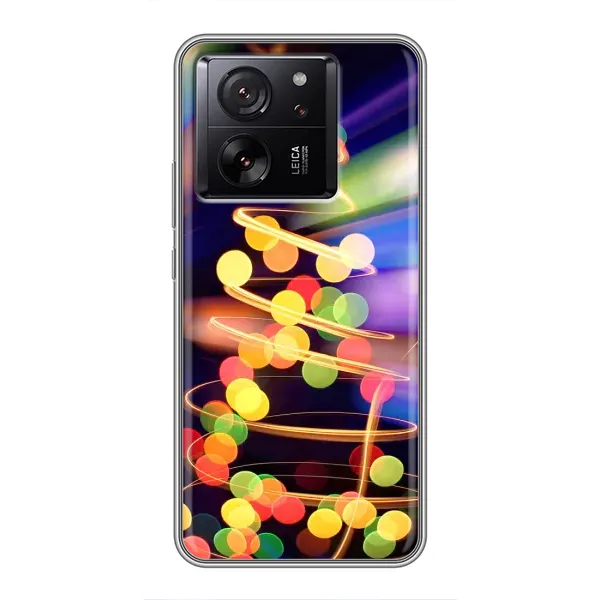 Чехол с принтом «Елка с гирлянд» для Xiaomi 13T Чехол с принтом «Елка с гирлянд» для Xiaomi 13T