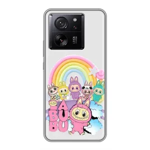 Чохол з принтом «Фон Лабубу» для Xiaomi 13T