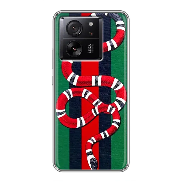 Чехол с принтом «Gucci змия» для Xiaomi 13T