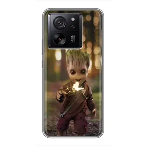 Чехол МАРВЕЛ для Сяоми 13Т (AlphaPrint) (I am Groot)
