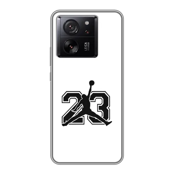 Чехол с принтом «Jordan 23» для Xiaomi 13T Чехол с принтом «Jordan 23» для Xiaomi 13T