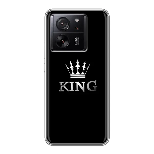 Чохол з принтом «KING» для Xiaomi 13T Чохол з принтом «KING» для Xiaomi 13T