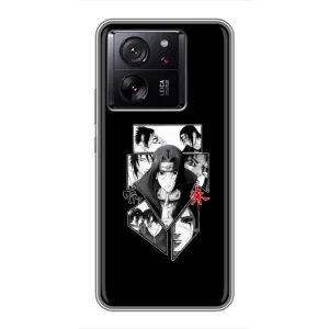 Чехлы на тему: Итачи Учиха для Xiaomi 13T (AlphaPrint) (коллаж Итачи)