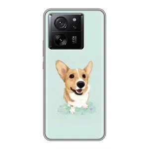 Чехлы с собаками для Xiaomi 13T (VPrint) (Корги)