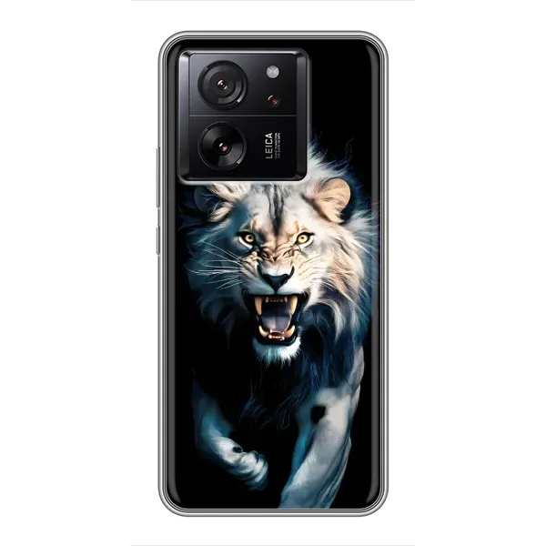 Чохол з принтом «Лев у темряві» для Xiaomi 13T