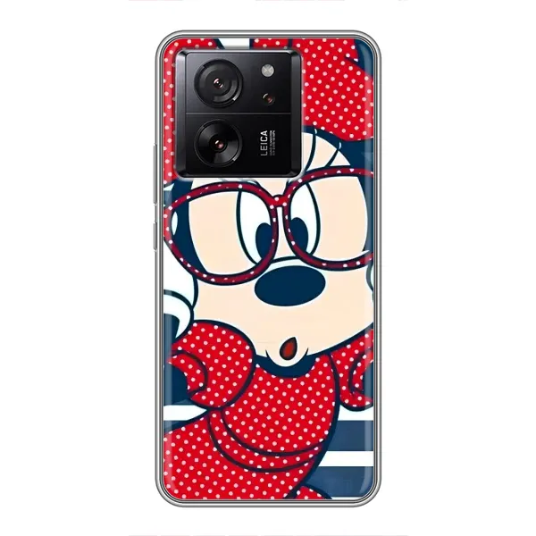 Чохол з принтом «Маус в окулярах» для Xiaomi 13T