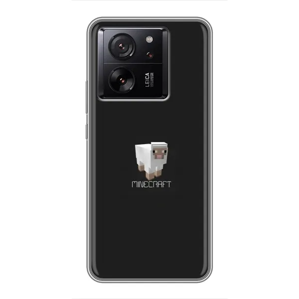 Чехол с принтом «Овечка Майнкрафт» для Xiaomi 13T