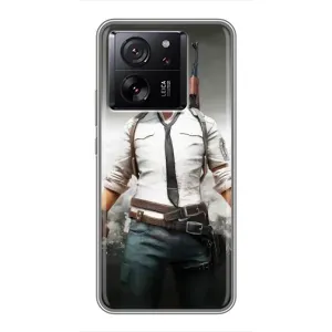 Чехол PUBG для Сяоми 13Т (AlphaPrint) (Пабг мен)