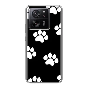 Чехлы с собаками для Xiaomi 13T (VPrint) (Следы собаки)