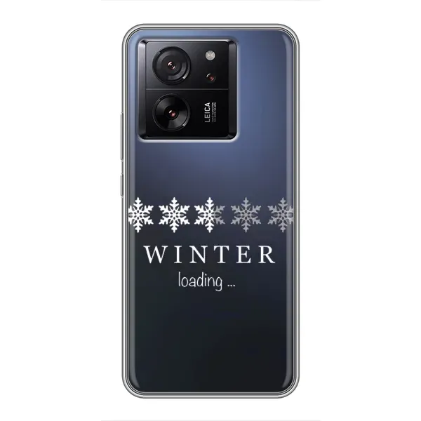 Чехол с принтом «Winter loading» для Xiaomi 13T Чехол с принтом «Winter loading» для Xiaomi 13T