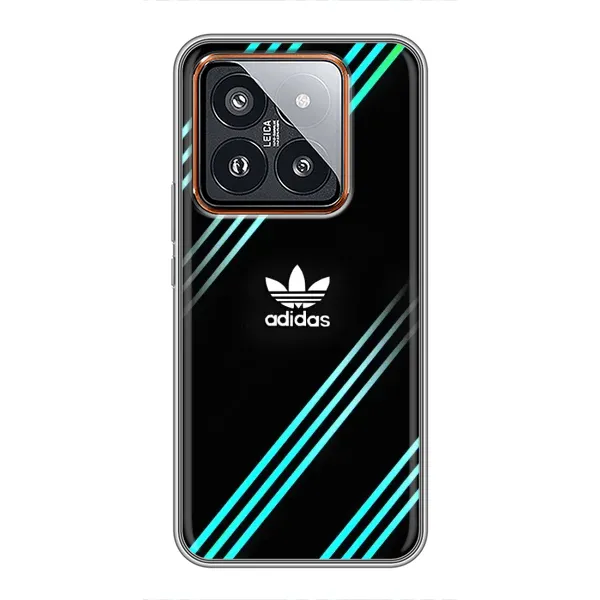 Чехол с принтом «Адидас с полосами» для Xiaomi 14 Pro