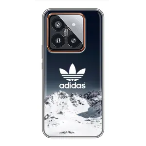 Чохли Адидас для Xiaomi 14 Pro (AlphaPrint) (Адідас в горах)