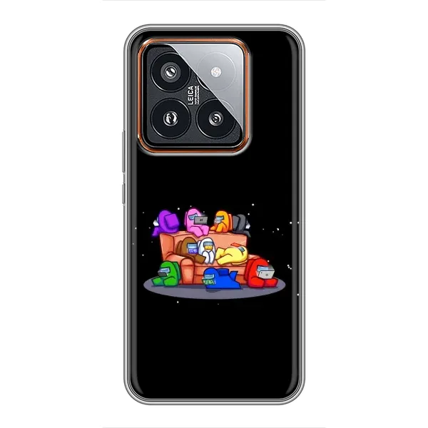 Чехол с принтом «Амонг-ас» для Xiaomi 14 Pro Чехол с принтом «Амонг-ас» для Xiaomi 14 Pro