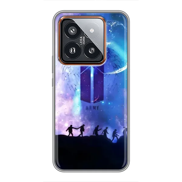 Чехол с принтом «Army BTS» для Xiaomi 14 Pro