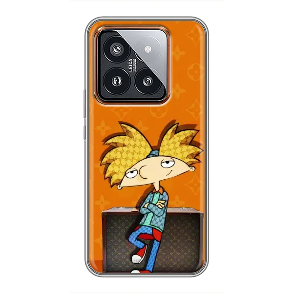 Чехол с принтом «Арнольд» для Xiaomi 14 Pro