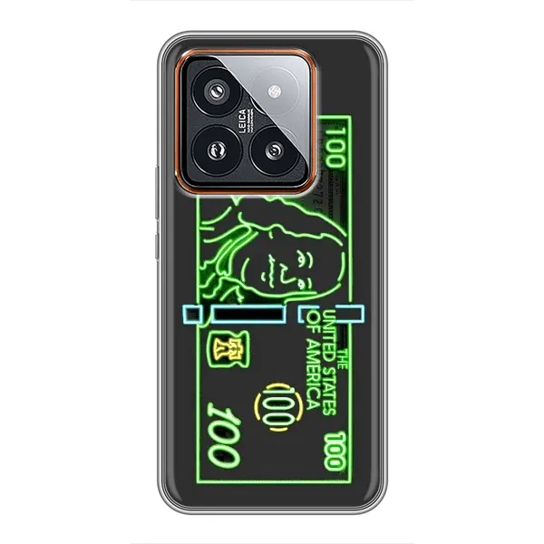 Чохол з принтом «Бакси» для Xiaomi 14 Pro