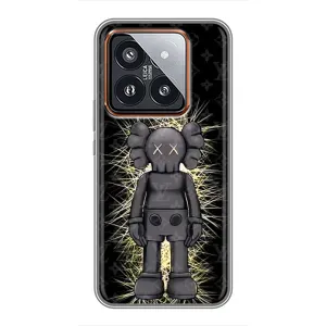 Чехлы для Xiaomi 14 Pro - Bearbrick Louis Vuitton (PREMIUMPrint) (Bearbrick LV)