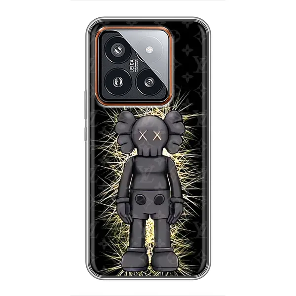 Чехол с принтом «Bearbrick LV» для Xiaomi 14 Pro