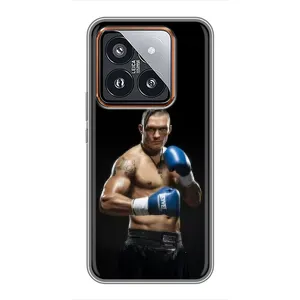 Чохол з картинкою Олександр Усик для Xiaomi 14 Pro (Боксер Усик)