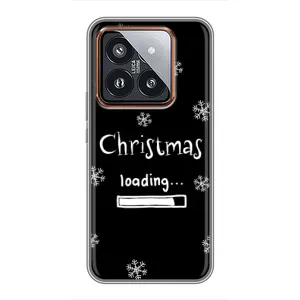Рождественские, Праздничные Чехлы для Сяоми 14 Про (Christmas loading)