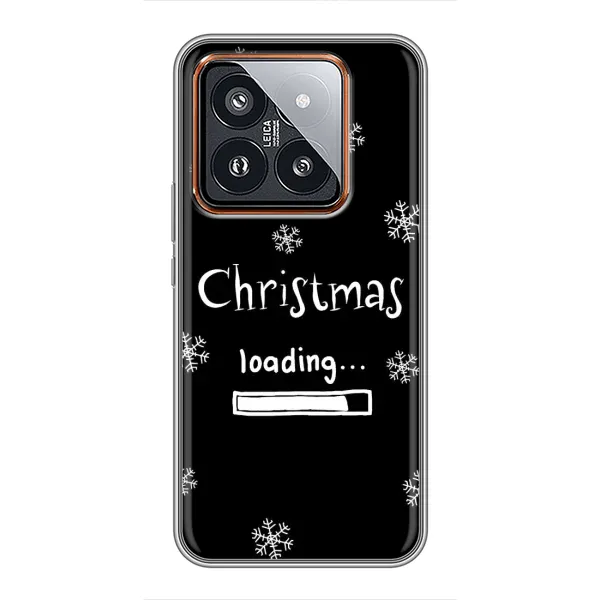 Чехол с принтом «Christmas loading» для Xiaomi 14 Pro