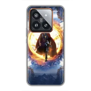 Чехлы с героями Марвел Xiaomi 14 Pro (VPrint) (Доктор Стрендж)