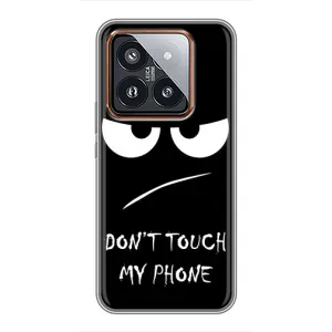 Чохол для Ксяомі 14 Про - (AlphaPrint) з принтом (ТОП продажів) (Dont Touch)