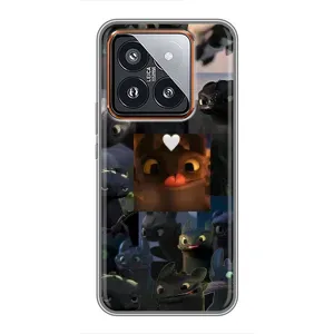 Чохол як приборкати дракона на Xiaomi 14 Pro (Дракон колаж)